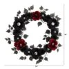 Nearly Natural 24” Eyeball Rose Halloween Artificial Wreath -Home Decor Shop GUEST 58e3c6e5 0cae 4a1b 8640 eeb29e5a4e9f