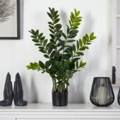 Nearly Natural 3-ft Zamioculcas Artificial Plant