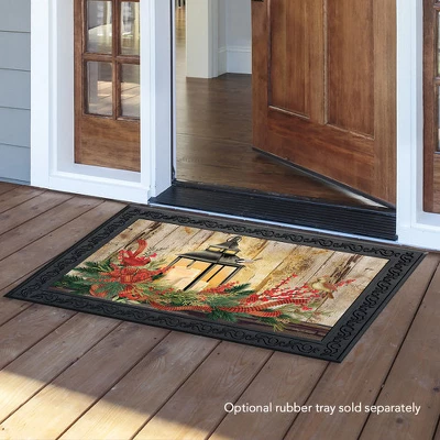 Briarwood Lane Holiday Lantern Christmas Doormat Rustic Cardinals 4 Briarwood Lane Holiday Lantern Christmas Doormat Rustic Cardinals - Image 2