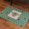 2'x3' ColorStar Bee Hex Door Mat Green - Bungalow Flooring 1 2'x3' ColorStar Bee Hex Door Mat Green - Bungalow Flooring -Home Decor Shop GUEST 5e69a066 fe53 4713 a1f1 52c4df48cd7a