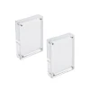 Azar Displays Clear Acrylic Magnetic Photo Block Frame Set With TWO 4x6 Size Frames -Home Decor Shop GUEST 608cbc89 cf99 4519 a60a 4d5cc42d8d5f