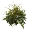 Nearly Natural 28-in Mix Greens Artificial Plant (Set Of 2)