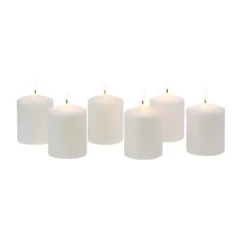 6pk Pillar Candles White - Stonebriar Collection -Home Decor Shop GUEST 62dc7c6c e8c5 4769 b7c5 807c5a3addfb