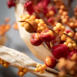 Artificial Mixed Berry Wreath Multicolor 24"H