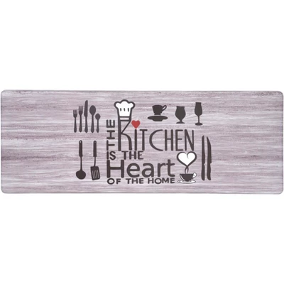 World Rug Gallery 'Kitchen Is The Heart Of The Home' Anti-fatigue Mat 12 World Rug Gallery 'Kitchen Is The Heart Of The Home' Anti-fatigue Mat - Image 10