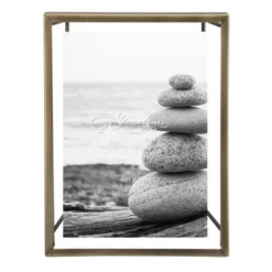 Wire Frame Brushed Antique Brass - Stonebriar Collection