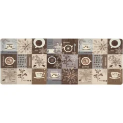 World Rug Gallery Coffee Kitchen Anti Fatigue Standing Mat -Home Decor Shop GUEST 68b8effd a041 4954 89fc 8e79e654a956
