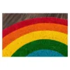 1'4"x2'8" Rainbow Woven Half-Circle Door Mat - Novogratz By Momeni -Home Decor Shop GUEST 694e06f9 a74d 4d97 b894 07834e3e374b