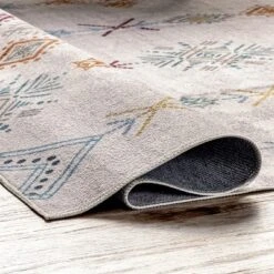 NuLOOM Kiya Machine Washable Moroccan Global Geometric Area Rug 13 NuLOOM Kiya Machine Washable Moroccan Global Geometric Area Rug -Home Decor Shop GUEST 6df83602 32e8 44e9 bccf 5530004b3669