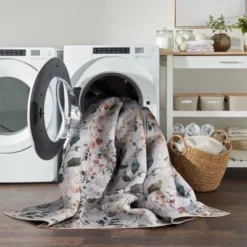 Nourison Washables Contemporary Floral Indoor Non-Skid Area Rug 13 Nourison Washables Contemporary Floral Indoor Non-Skid Area Rug -Home Decor Shop GUEST 6ef33328 afbf 4b8e 900e b24045dcfe20