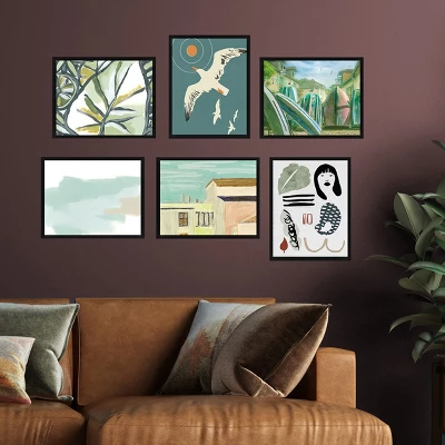 Set Of 6 Picture Frames - 11x14 Photo Frame Set With Stand And Hooks For Gallery Wall Or Family Portrait - Picture Wall Decor By Hastings Home 22 Set Of 6 Picture Frames - 11x14 Photo Frame Set With Stand And Hooks For Gallery Wall Or Family Portrait - Picture Wall Decor By Hastings Home - Image 20