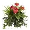 Nearly Natural 24-in Mixed Anthurium Artificial Plant (Set Of 2) -Home Decor Shop GUEST 71dace30 ab10 49ce b795 3a9d3090d5ec