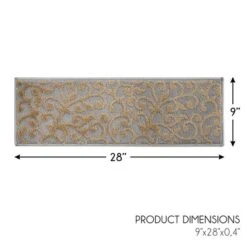 Sussexhome Leaves Collection Non-Slip Carpet Stair Treads For Wooden Steps, 9" X 28" -Home Decor Shop GUEST 7267f633 cd47 407e 9641 80ce166aa374