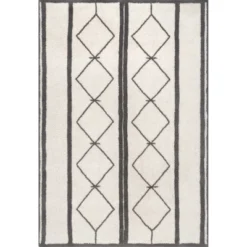 NuLOOM Sondra Machine Washable Wool Moroccan Diamond Area Rug -Home Decor Shop GUEST 731b85e0 b9fb 4478 980a bb83c4f28673