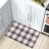 World Rug Gallery Checkered Plaid Anti-Fatigue Standing Mat -Home Decor Shop GUEST 76dcff2b e363 4002 aacb c1f052b23a8c