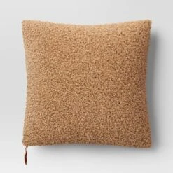 Oversized Teddy Boucle Toss Square Throw Pillow - Threshold™ -Home Decor Shop GUEST 77449c5a 0a18 403e 83a5 7f14edefb080