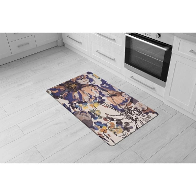 World Rug Gallery Modern Bright Flowers Anti Fatigue Standing Mat 7 World Rug Gallery Modern Bright Flowers Anti Fatigue Standing Mat - Image 5