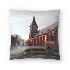 Gothic Church By Tanya Shumkina Throw Pillow - Americanflat -Home Decor Shop GUEST 7ae9ef40 4ece 4209 8777 7bac70d1d3ad