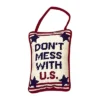 C&F Home 5" X 8" Don’t Mess With US Needlepoint Throw Pillow -Home Decor Shop GUEST 7c3dcc76 2e6a 4d43 b267 5438dca774dc