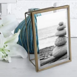 Wire Frame Brushed Antique Brass - Stonebriar Collection -Home Decor Shop GUEST 7de63dfd a36b 40fd 8b54 d4ec9df57027