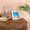 4" X 4" Resin And Wood Photo Frame - Opalhouse™ -Home Decor Shop GUEST 7fdafc47 a22d 4d9a 91a7 64b6f4204e8f