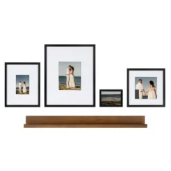 5pc Gallery Frame Box Set Rustic Brown - Kate & Laurel All Things Decor -Home Decor Shop GUEST 82be9d5e 8fd0 41b8 b6e4 e919b7bb34fb