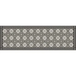 FlorArt Chelsea Noir Low Profile Easy Clean Kitchen Mat Black/Gray - Bungalow Flooring -Home Decor Shop GUEST 839bfce8 904a 4342 b84e 69072745f2ce