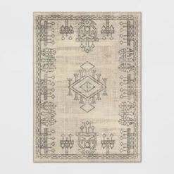 Hancock Distressed Center Motif Rug Beige - Threshold™ -Home Decor Shop GUEST 83a3285f 266c 4fe0 977c ecd0bb0848d3