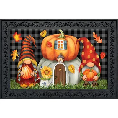 Fall Gnome Home Doormat Humor Autumn Pumpkins 30" X 18" Briarwood Lane 3 Fall Gnome Home Doormat Humor Autumn Pumpkins 30" X 18" Briarwood Lane