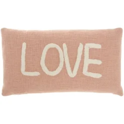 12"x21" Oversize Life Styles 'Love' Tufted Lumbar Throw Pillow - Mina Victory -Home Decor Shop GUEST 88140177 9d25 42f9 980d f37884677962