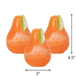 Tangerine Timber Pear Candles - Set Of 3 7 Tangerine Timber Pear Candles - Set Of 3 -Home Decor Shop GUEST 8a9782e5 c121 4621 bd82 1cc69eb8cd9d