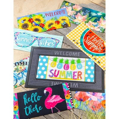 Evergreen Stars And Stripes Watering Can Sassafras Indoor Outdoor Switch Doormat 1'10"x10" Multicolored 3 Evergreen Stars And Stripes Watering Can Sassafras Indoor Outdoor Switch Doormat 1'10"x10" Multicolored