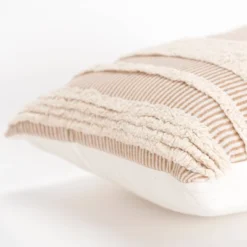 14"x20" Oversize Modern Farmhouse Lumbar Throw Pillow Cover - Rizzy Home