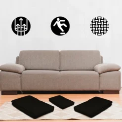 Nevlers Non-Slip Grip Pad For Rugs 9'x12' - Black -Home Decor Shop GUEST 90ee3aa3 ae75 4e62 b9b8 8cecd11dcf68