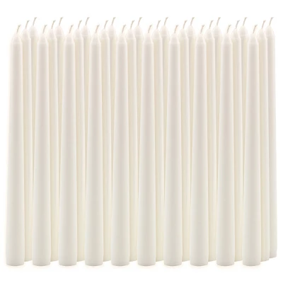 10" Taper Candle White - Stonebriar Collection 6 10" Taper Candle White - Stonebriar Collection - Image 4