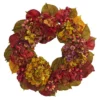 Nearly Natural 24” Fall Hydrangea Wreath -Home Decor Shop GUEST 92f399fb 7c72 41fa afb9 5583185642e0