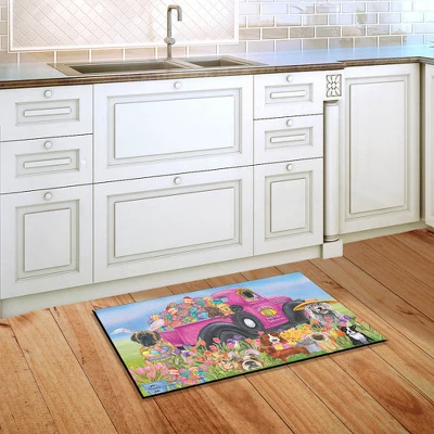 Briarwood Lane Easter Dogs Holiday Humor Doormat Decorated Eggs Indoor Outdoor 30" X 18" 5 Briarwood Lane Easter Dogs Holiday Humor Doormat Decorated Eggs Indoor Outdoor 30" X 18" - Image 3