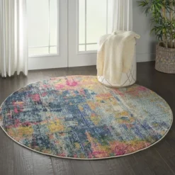 Nourison Celestial Abstract Contemporary Multicolor Indoor Rug -Home Decor Shop GUEST 93cc7119 fec2 4ff6 9287 7ef1c2391fa6