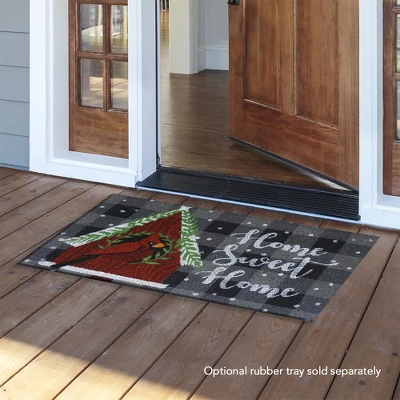 Briarwood Lane Winter Birdhouse Natural Fiber Coir Doormat Home Sweet Home 30" X 18" 3 Briarwood Lane Winter Birdhouse Natural Fiber Coir Doormat Home Sweet Home 30" X 18"