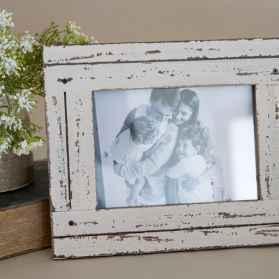Decorative Distressed Wood Picture Frame - Foreside Home & Garden 6 Decorative Distressed Wood Picture Frame - Foreside Home & Garden - Image 4