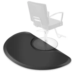Saloniture Salon & Barber Shop Chair Anti-Fatigue Floor Mat - Black Semi Circle -Home Decor Shop GUEST 9fc7a9e4 86d2 498f befd f8a375291265