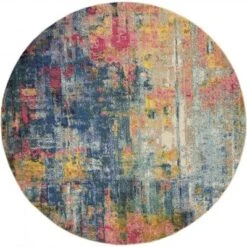 Nourison Celestial Abstract Contemporary Multicolor Indoor Rug -Home Decor Shop GUEST a1522b41 4db2 414f 87d1 9016c16145e6