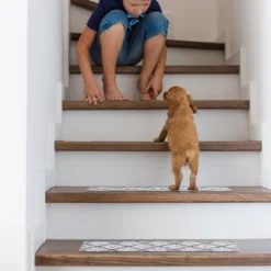 World Rug Gallery Contemporary Trellis Non-Slip Stair Treads -Home Decor Shop GUEST a1e6651b 4d7f 48b7 9807 f20e6f2acf5b