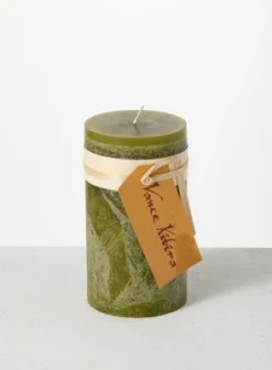 Moss Timber Pillar Candles - Set Of 2 -Home Decor Shop GUEST a463bda9 51ec 4a43 b967 9cb125f129a4