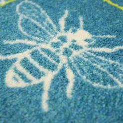 2'x3' ColorStar Bee Hex Door Mat Teal - Bungalow Flooring 14 2'x3' ColorStar Bee Hex Door Mat Teal - Bungalow Flooring -Home Decor Shop GUEST a5a697e0 2704 4f5a b3b6 cd423853d3a2