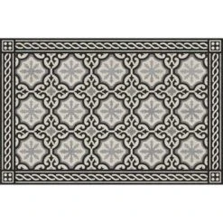 FlorArt Chelsea Noir Low Profile Easy Clean Kitchen Mat Black/Gray - Bungalow Flooring -Home Decor Shop GUEST a68faa38 3c93 4cb9 aa48 f35591b87af4