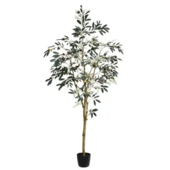 Vickerman Artificial Potted Olive Tree -Home Decor Shop GUEST a7cffdba e293 49a4 aedc 4b532decefdc