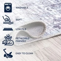 Didim Boho Gray Medallion Washable Area Rug - JONATHAN Y 14 Didim Boho Gray Medallion Washable Area Rug - JONATHAN Y -Home Decor Shop GUEST a85576b2 9eb6 4bcf 83ee 9e6ab7ca294d