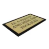 Northlight Beige And Black Rectangular "Hide The Packages" Doormat 30" X 18" -Home Decor Shop GUEST a8c64120 cefb 458b 98af 72573757512a
