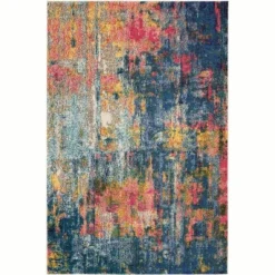 Nourison Celestial Abstract Contemporary Multicolor Indoor Rug -Home Decor Shop GUEST aadf65ea b22b 4087 bb5e 3733171f0cd7